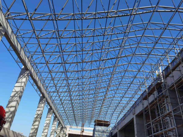 扎兰屯网架加工工艺如何保证质量?