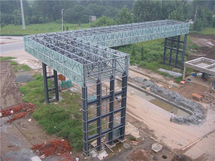 扎兰屯收费站网架